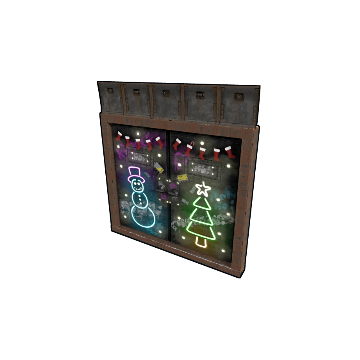 Christmas Bunker Double Door