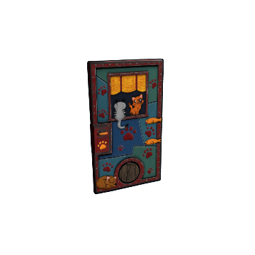 MeowMeow Sheet Metal Door