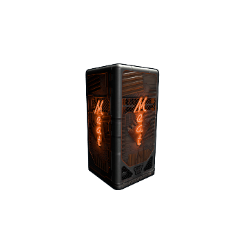 Neon Meat Fridge