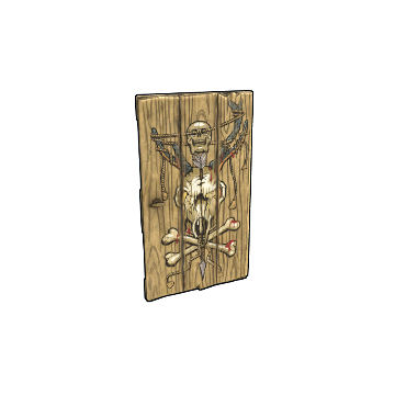 Rampage Wooden Door