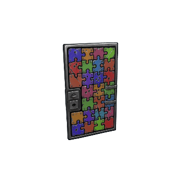 Puzzle Sheet Metal Door