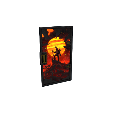 Shadowborn Armored Door