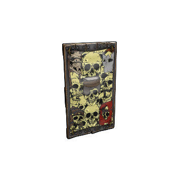 Dead Souls Wooden Door