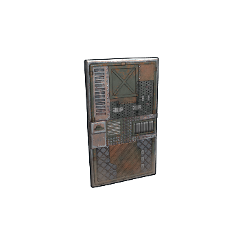 Metalshop Scrap Door
