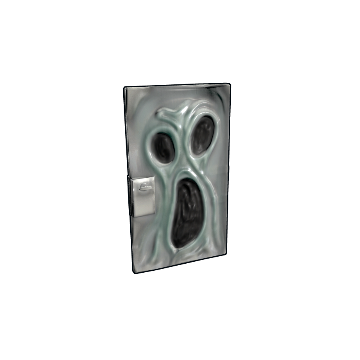 Ghostly Sheet Metal Door