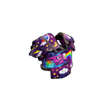 Rainbow Pony Vest