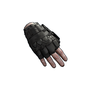 Blackout Roadsign Gloves