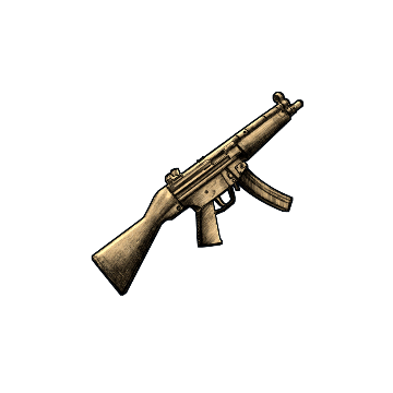 Charcoal Sketch MP5