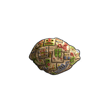 Ancient Squiggles Rock