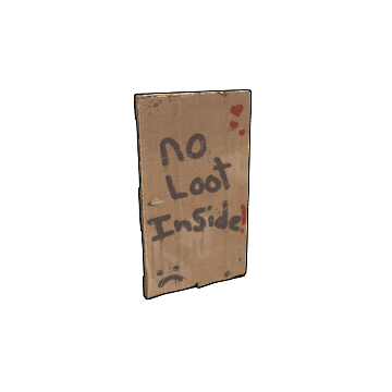 Poor Man's Cardboard Door