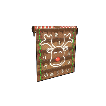 Tasty Christmas Garage Door
