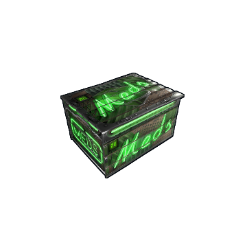 Neon Small Meds Storage