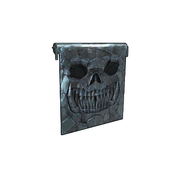 Twisted Metal Garage Door