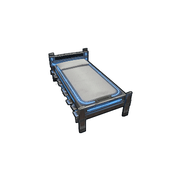 Neon Bed - Blue