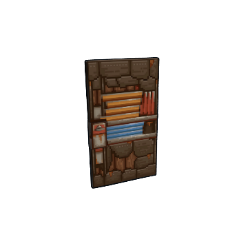 Pixel Metal Door