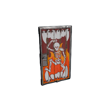 Brothers of Fire Wooden Door