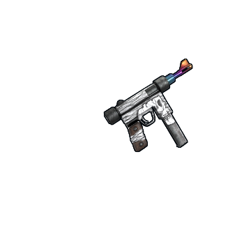 Arctic Skull SMG