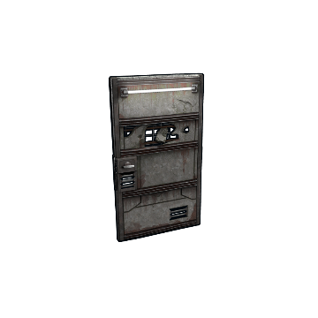 Brutalist Sheet Metal Door
