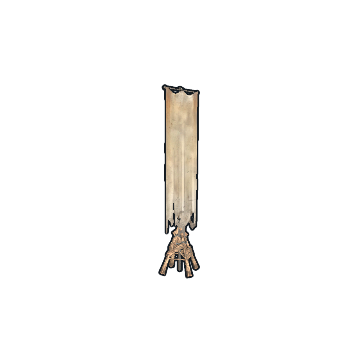 Large Banner on pole