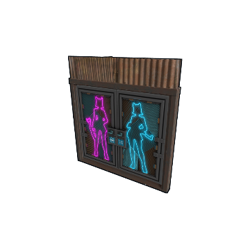 Beauty Industry Double Door