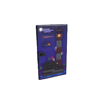 Blocky Lighthouse Door